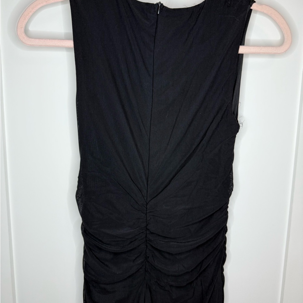 Chic Black Backless Dress
